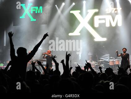 Xfm Winter Wonderland - Manchester Foto Stock