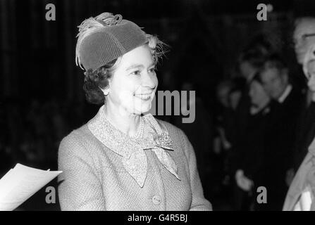 Royalty - Commonwealth Day Service - Abbazia di Westminster, Londra Foto Stock