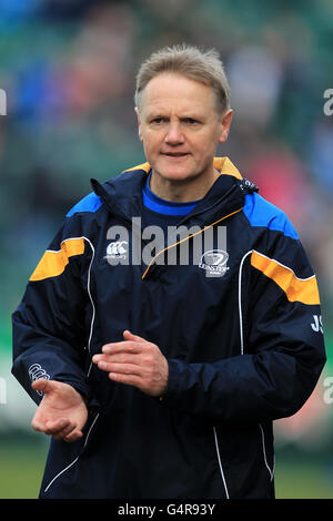 Rugby Union - Heineken Cup - Pool Three - Bath Rugby / Leinster Rugby - The Recreation Ground. Capo allenatore di Leinster Rugby Joe Schmidt Foto Stock