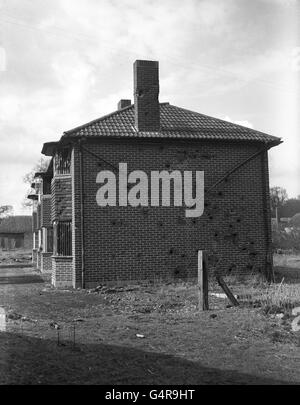 Edifici e monumenti - Imber Village - Salisbury Plain Foto Stock