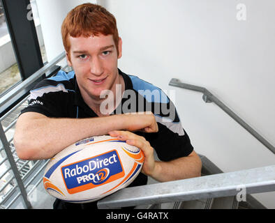 Rugby Union - 1872 Cup - Edinburgh v guerrieri di Glasgow - Glasgow Warriors Team annuncio - Scotstoun Stadium Foto Stock
