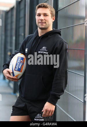 Rugby Union - 1872 Cup - Edinburgh v guerrieri di Glasgow - Glasgow Warriors Team annuncio - Scotstoun Stadium Foto Stock
