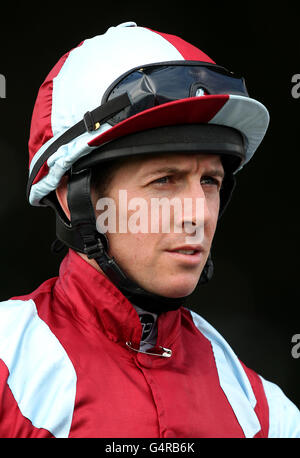 Corse ippiche - Ebor Festival 2011 - Coolmore Nunthorpe - Ippodromo di York. Jim Crowley, Jockey Foto Stock