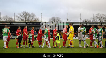 Calcio - npower Football League One - Yeovil Town v Charlton Athletic - Huish Park Foto Stock