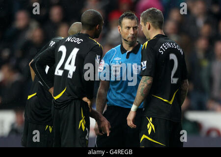 Calcio - Barclays Premier League - Swansea City v Bolton Wanderers - Liberty Stadium Foto Stock