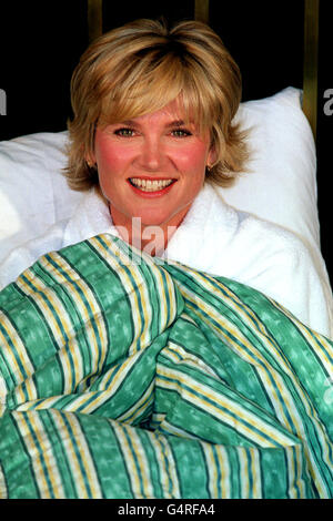 Anthea Turner/Classificazione Hotel Foto Stock