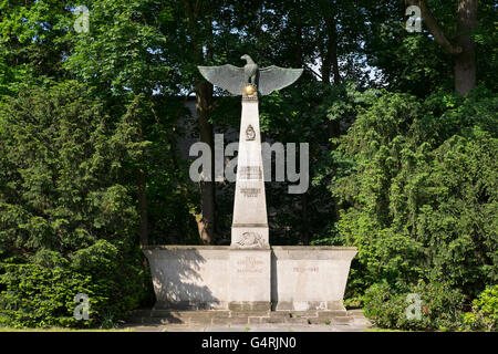 Aviator monumento commemorativo di piloti abbattuti in azione della II Guerra Mondiale, Luitpoldhain, Reichsparteitagsgelände Foto Stock