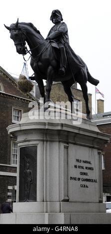 Il duca di Cambridge statua Foto Stock