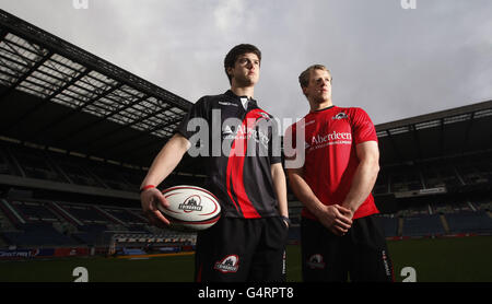 Rugby Union - Edinburgh Annuncio di Rugby - Murrayfield Foto Stock