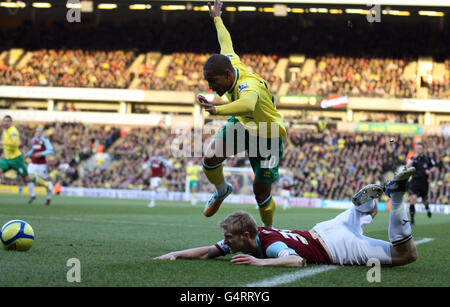 Calcio - FA Cup - Terzo Round - Norwich City v Burnley - Carrow Road Foto Stock