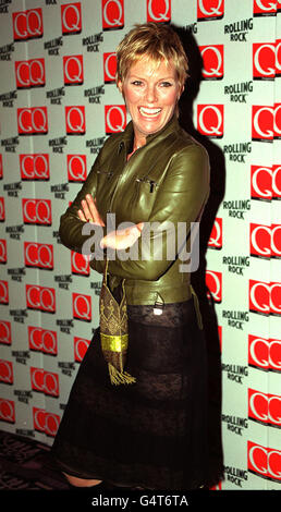 Patti Richards, moglie del chitarrista Rolling Stones Keith Richards, al Q Magazine Music Awards di Londra. Foto Stock