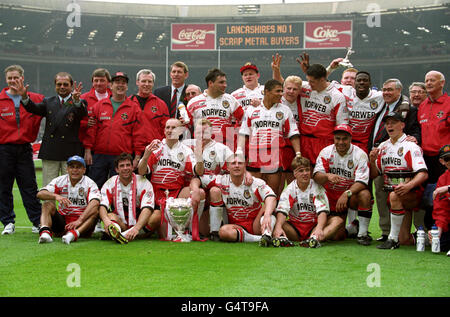 Rugby League - seta tagliati Challenge Cup Final - Wigan v Leeds - Wembley Stadium Foto Stock