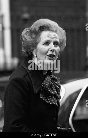 Thatcher Foto Stock