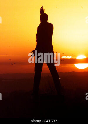 ULSTER Carson statua Foto Stock