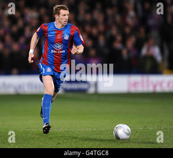 Calcio - Carling Cup - Semifinale - prima tappa - Crystal Palace v Cardiff City - Selhurst Park. Peter Ramage, Palazzo di Cristallo Foto Stock