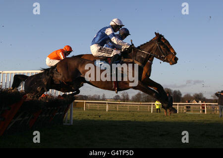 Horse Racing - Weekday Racing - Wetherby Racecourse Foto Stock
