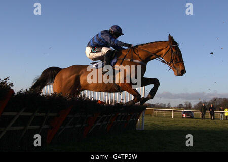 Horse Racing - Weekday Racing - Wetherby Racecourse Foto Stock