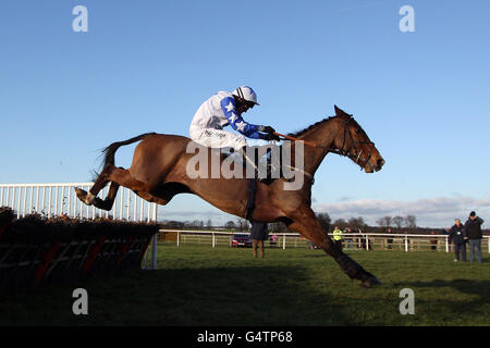 Horse Racing - Weekday Racing - Wetherby Racecourse Foto Stock