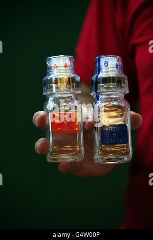 Sport - Funzione antidoping Foto Stock