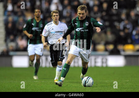 Calcio - Npower Football League Championship - Derby County / Coventry City - Pride Park. Gary McSheffrey di Coventry City (a destra) in azione Foto Stock