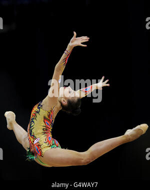 Ginnastica - Visa International ginnastica - Giorno Nove - North Greenwich Arena Foto Stock