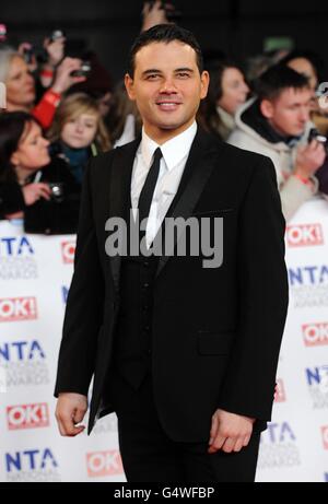 La televisione nazionale Awards 2012 - Arrivi - Londra Foto Stock