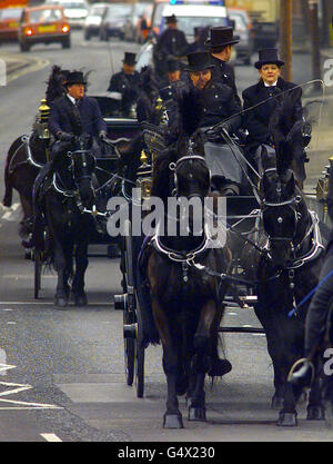 Funerale di Royalist Moore Foto Stock