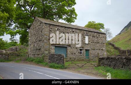 Banca granaio, nel distretto del lago, Cumbria, Inghilterra Foto Stock