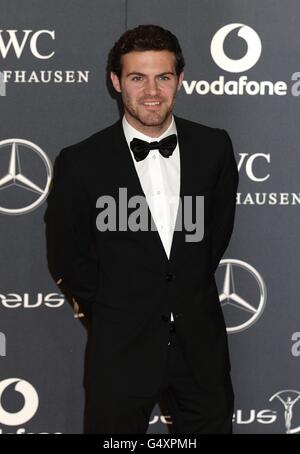 Laureus World Sports Awards - Londra. Juan Mata arriva per 2012 Laureus World Sports Awards, presso Central Hall Westminster, Story's Gate, Londra. Foto Stock