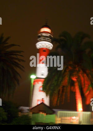 La Namibia, Erongo, Swakopmund, faro di Swakopmund Foto Stock