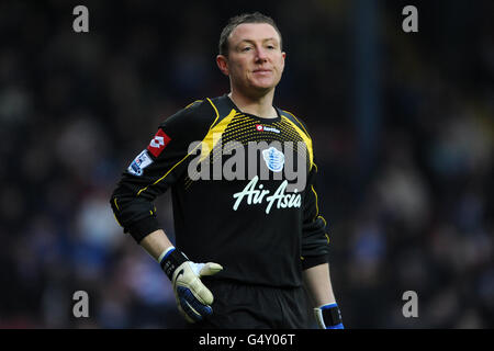 Calcio - Barclays Premier League - Blackburn Rovers v Queens Park Rangers - Ewood Park. Paddy Kenny, portiere dei Queens Park Rangers Foto Stock