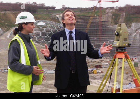 Blair Eden Project cupole Foto Stock