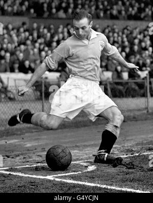Stanley Matthews Blackpool 1951 Foto Stock