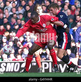 Liverpool v Sund Heskey Foto Stock