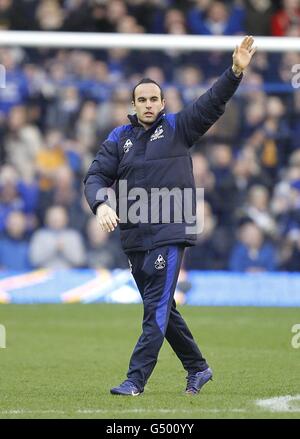 Calcio - FA Cup - quinto round - Everton v Blackpool - Goodison Park Foto Stock