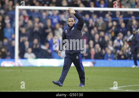 Calcio - FA Cup - quinto round - Everton v Blackpool - Goodison Park Foto Stock