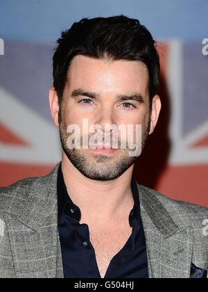 Brit Awards 2012 - Arrivi - Londra. Dave Berry arriva per i 2012 Brit Awards alla O2 Arena di Londra. Foto Stock