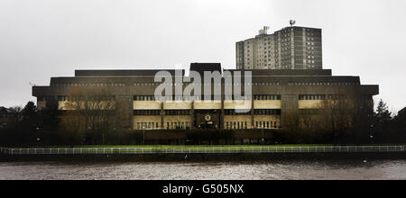 Glasgow Sheriff Court. Vista generale del Glasgow Sheriff Court Foto Stock