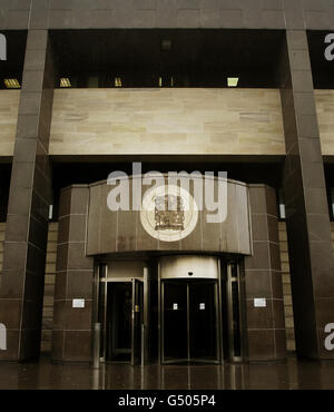 Glasgow Sheriff Court. Vista generale del Glasgow Sheriff Court Foto Stock