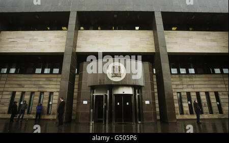 Glasgow Sheriff Court Foto Stock