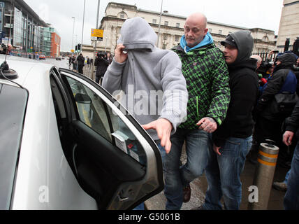 Ulster Volunteer prova di forza Foto Stock