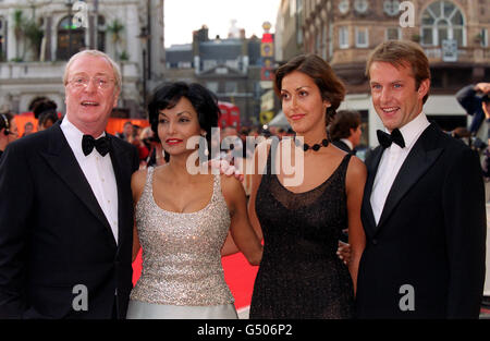 BAFTA Caine moglie Foto Stock