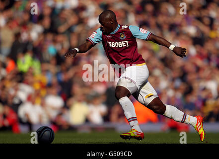 Calcio - campionato della Lega di Calcio di Npower - West Ham United v Crystal Palace - Upton Park. West Ham United's Abdoulaye Faye Foto Stock