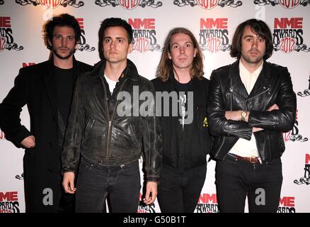 NME Awards 2012 - Arrivi - Londra Foto Stock