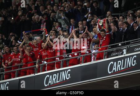 Calcio - Carling Cup - finale - Cardiff City v Liverpool - Wembley Stadium Foto Stock