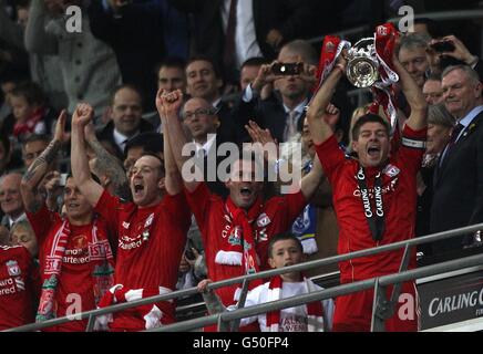 Calcio - Carling Cup - finale - Cardiff City v Liverpool - Wembley Stadium Foto Stock