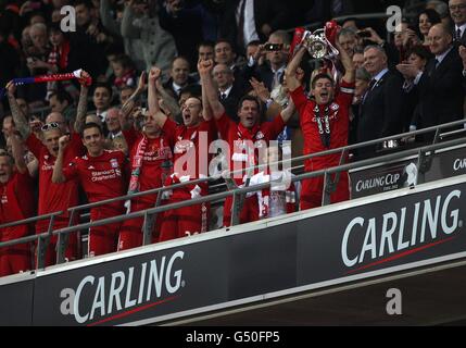 Calcio - Carling Cup - finale - Cardiff City v Liverpool - Wembley Stadium Foto Stock