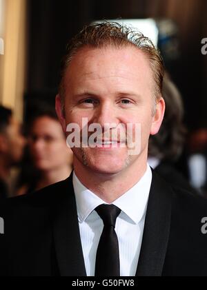 Morgan Spurlock arriva all'84th Annual Academy Awards, tenutosi al Kodak Theatre di Los Angeles, CA, USA il 26 febbraio 2012. () Foto Stock