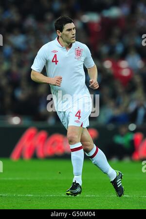 Calcio - International friendly - Inghilterra / Paesi Bassi - Wembley Stadium. Gareth Barry, Inghilterra Foto Stock