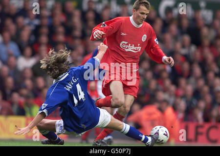 Liverpool v Leicester City Foto Stock